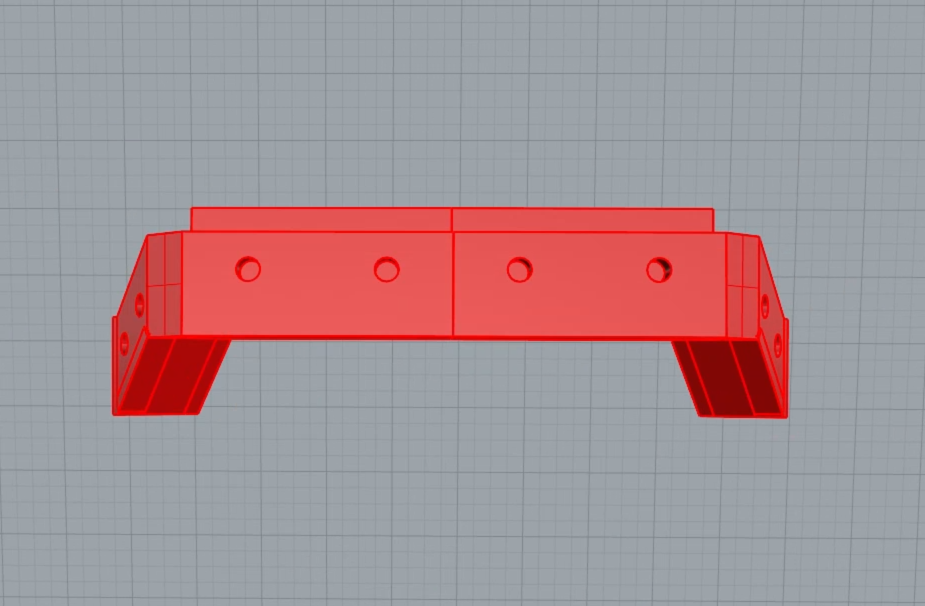 Windshield holder rendered